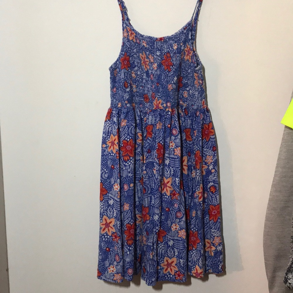 Ocean Waves blue dress